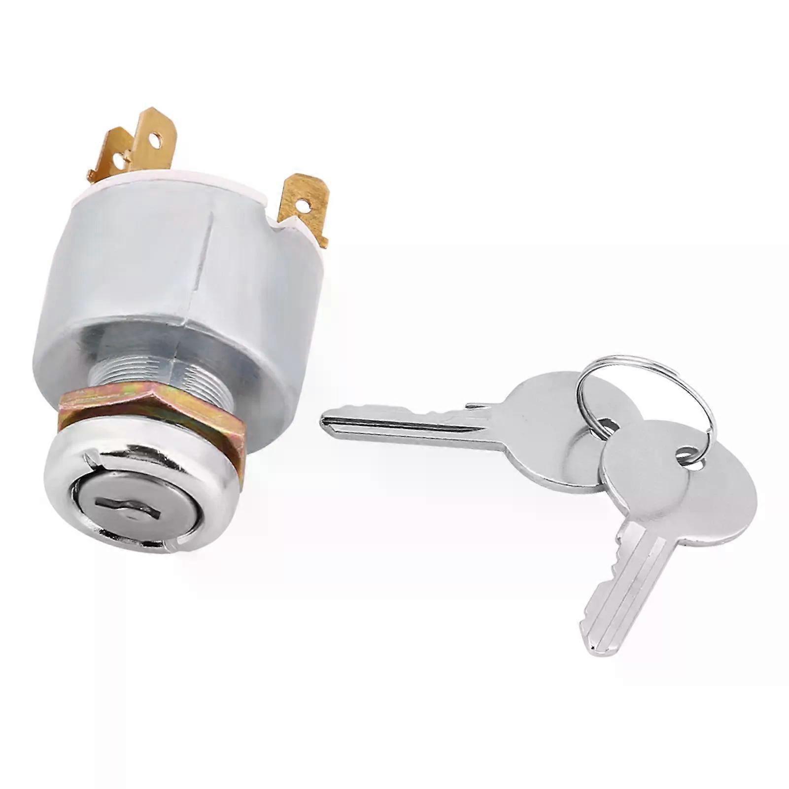 12V Universal Car Auto 3 Position ON OFF Start Ignition Switch Controls W/ 2 Keys SPB501