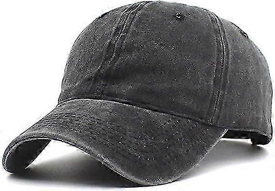Vintage baseball cap, cotton unstructured adjustable baseball cap