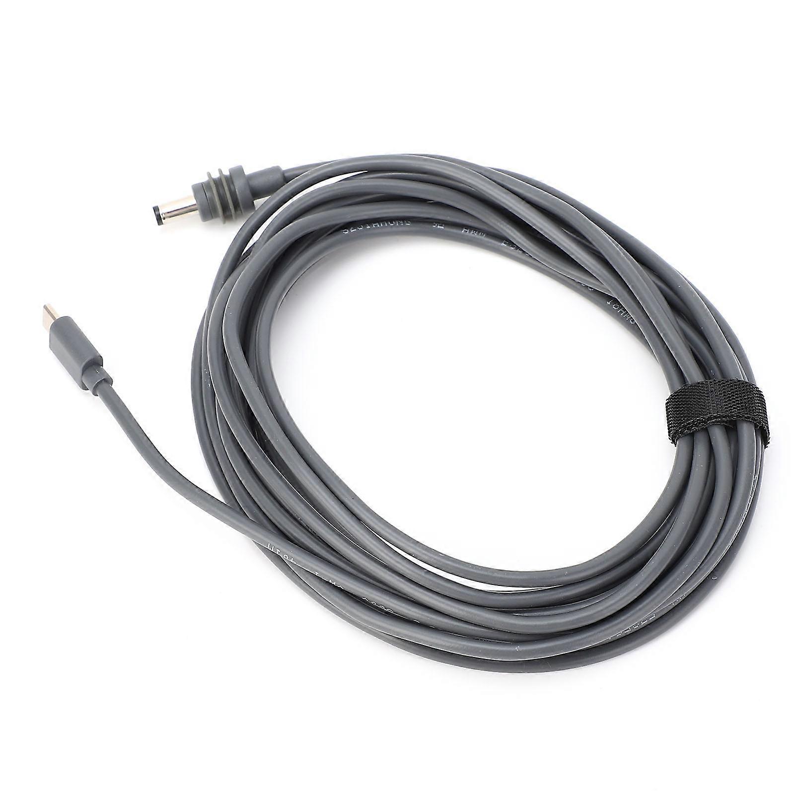 100W Rectangular Satellite DC Power Cable 12m Waterproof C to DC