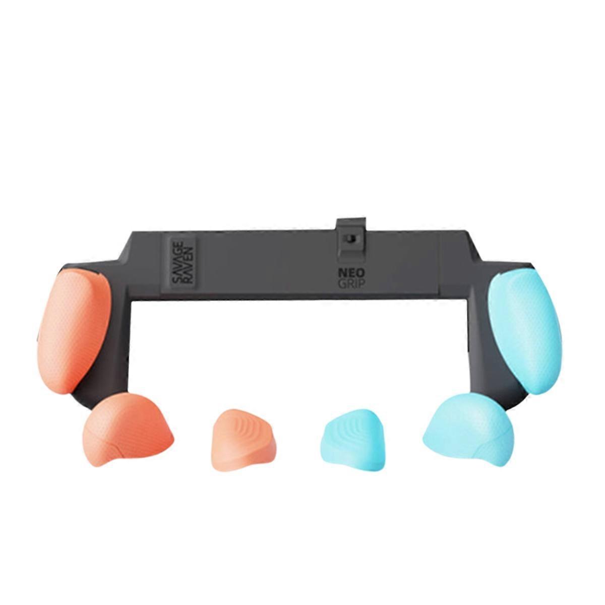 For Switch2 Case Plastic Grip Protective Shell Cover for Switch2 Grip Case Dust-Proof Cover,Blue &