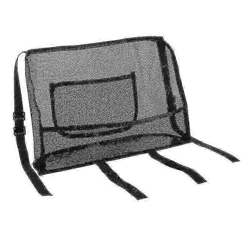 39X27cm Black Vehicle Organizers 1pc Car Net Pocket Practical Storage Bag Back Seat Hanging Netting