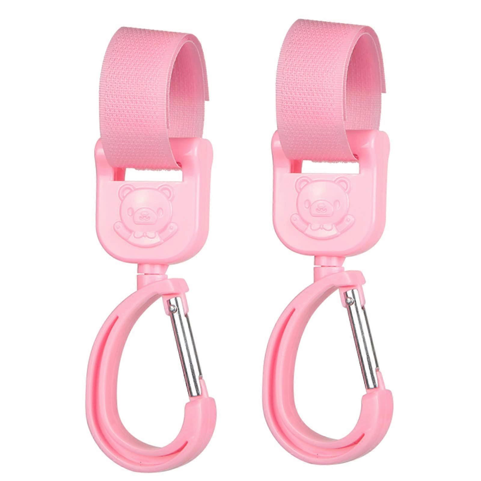 2 x 360 Degree Rotatable Bag Hangers Clips, Practical Accessories for Organizing Handbags and Purses