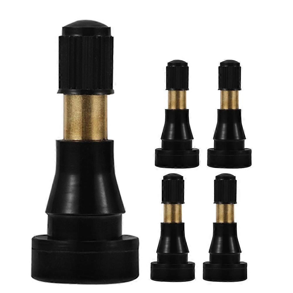 5pcs High Pressure Tubeless Tire Valve Stems – Durable Rubber Valves for Cars and Light Trucks – Easy Installation for Efficient Tire Maintenance and