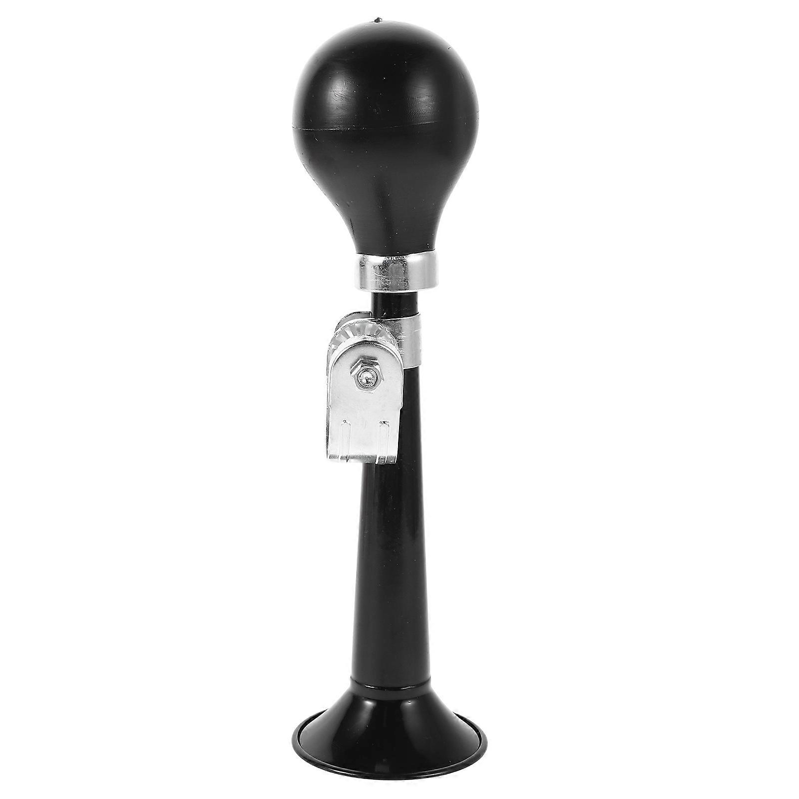 Loud Metal Bicycle Air Horn for City Commuting Outdoor Cycling – Durable Electroplated Handlebar Horn Easy Installation Safety Accessory