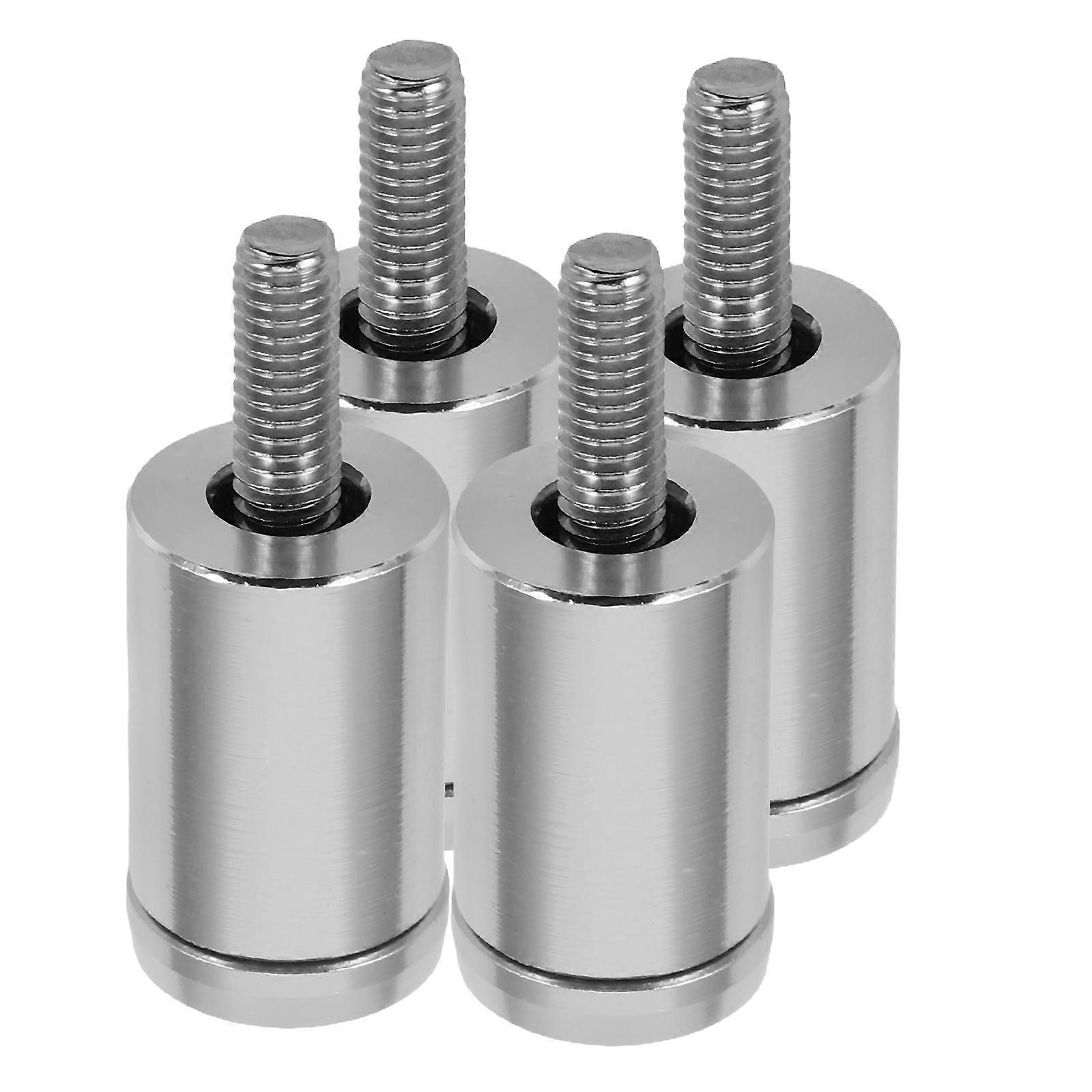Car Engine Hood Spacer Riser Kit Enhanced Airflow Durable Construction Sleek Design 1Set