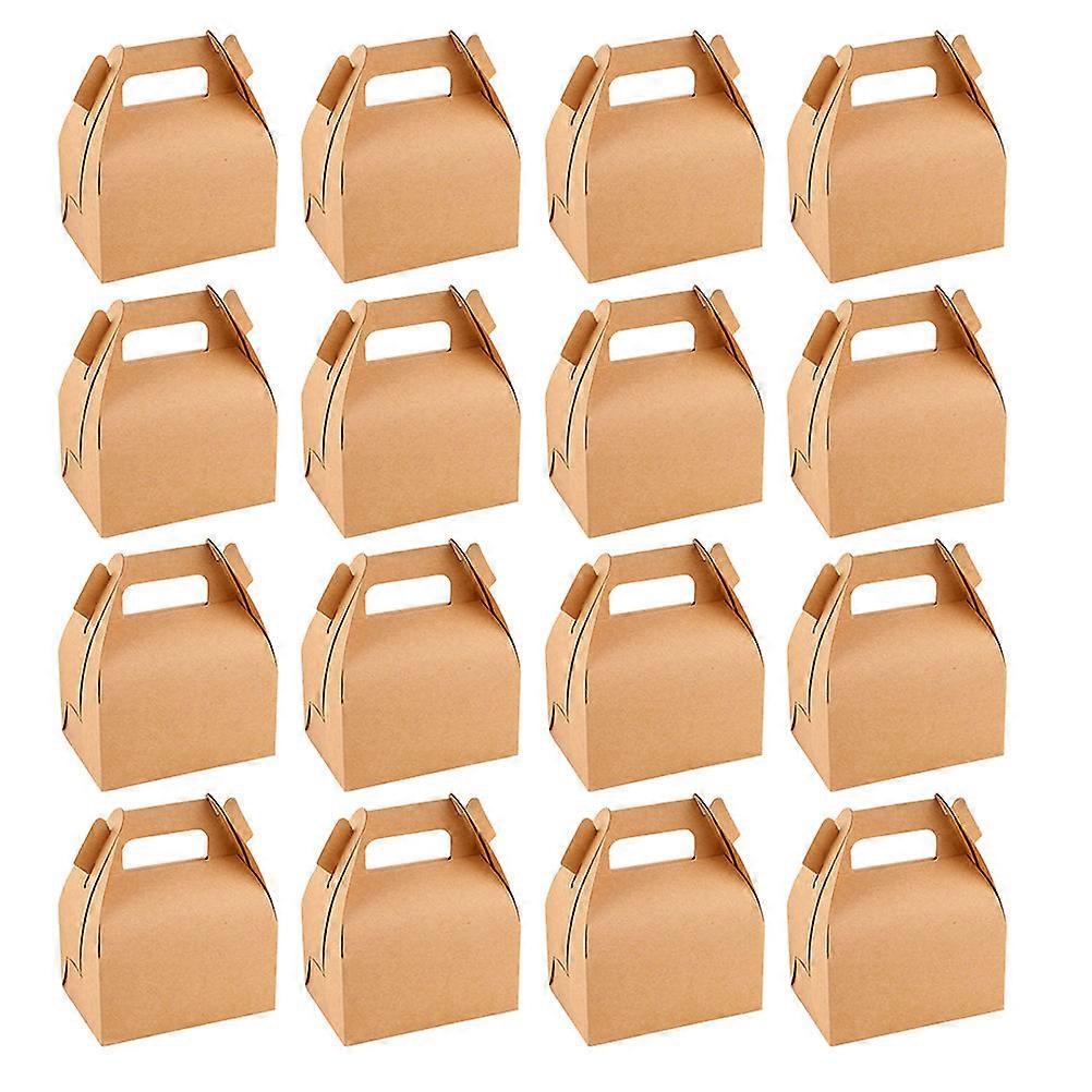 Packaging Boxes Baked Goods Container Protection from Insects Kraft Paper Rectangular Home Use 30Pcs