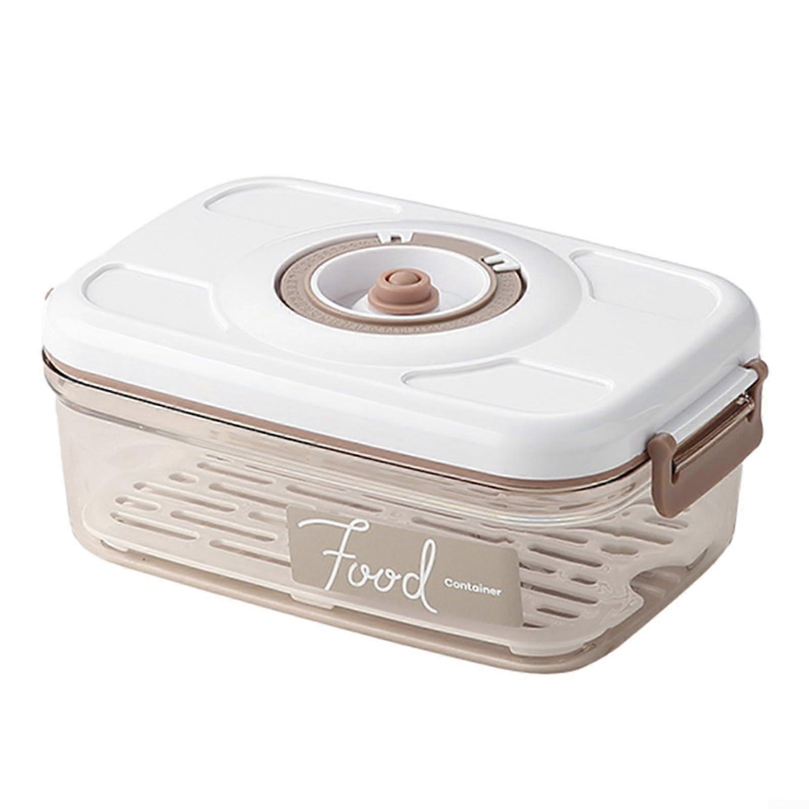 Large capacity vacuum container with pump, perfect for busy kitchens (1.2L)