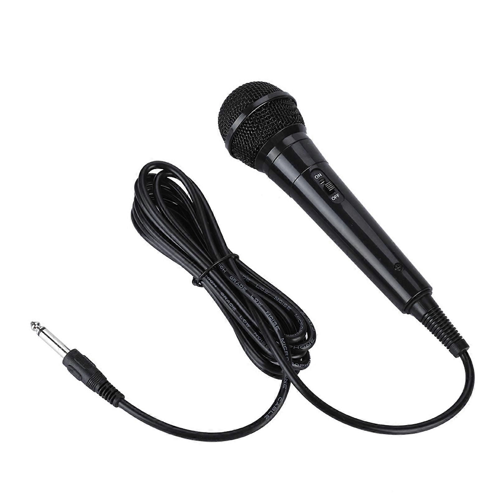 Portable Wired Dynamic Microphone Moving Coil Clear Voice for Karaoke