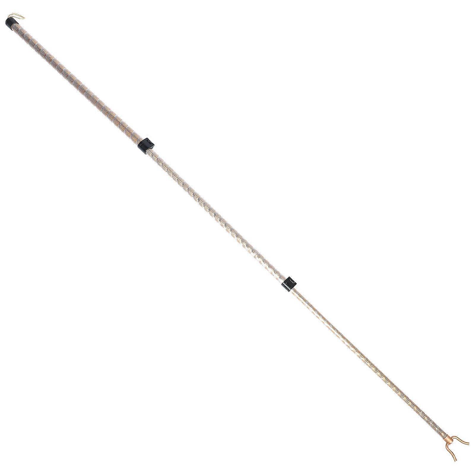 Aluminium Alloy Telescopic Clothesline Pole Retractable Hanging Fork for Easy Laundry Drying – Extended Reach Hook Rod for Wardrobe and Balcony Use