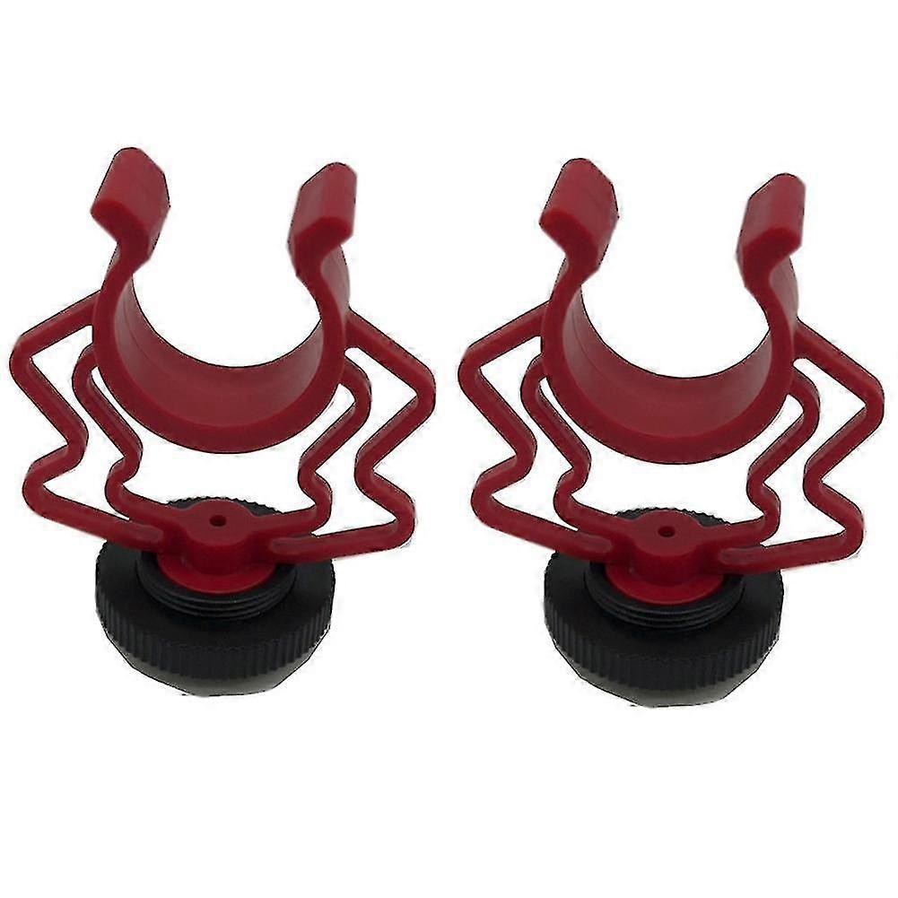 2PCS Universal Microphone Wavy Shock Mount Adapter Plastic Microphone Bracket Mount Replacement for By-mm1