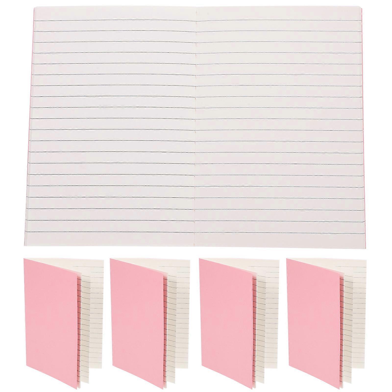 Mini Memo Pad Small Notebook For Office Use Rosy Color 5Pcs