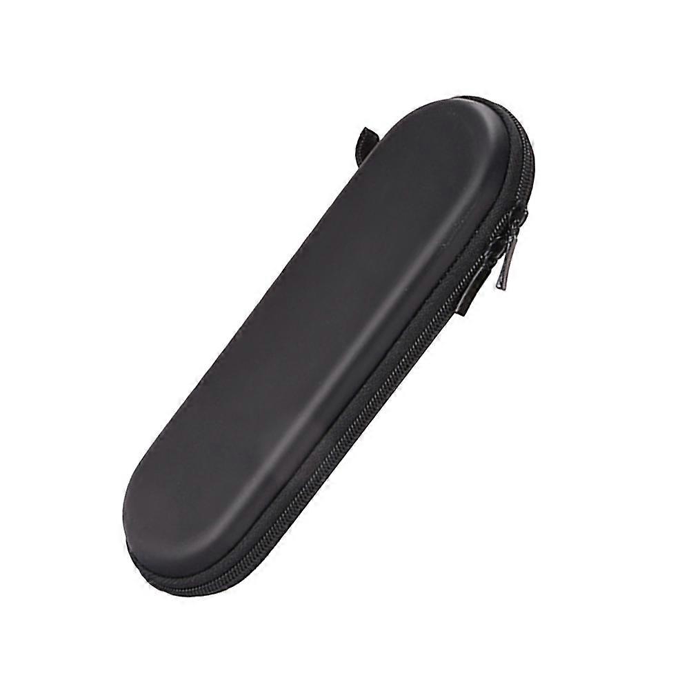 Stylus Pen Storage Case for Touch Screen Pencil – Portable Holder with Removable Sponge and Mesh Zipper Pocket, Black