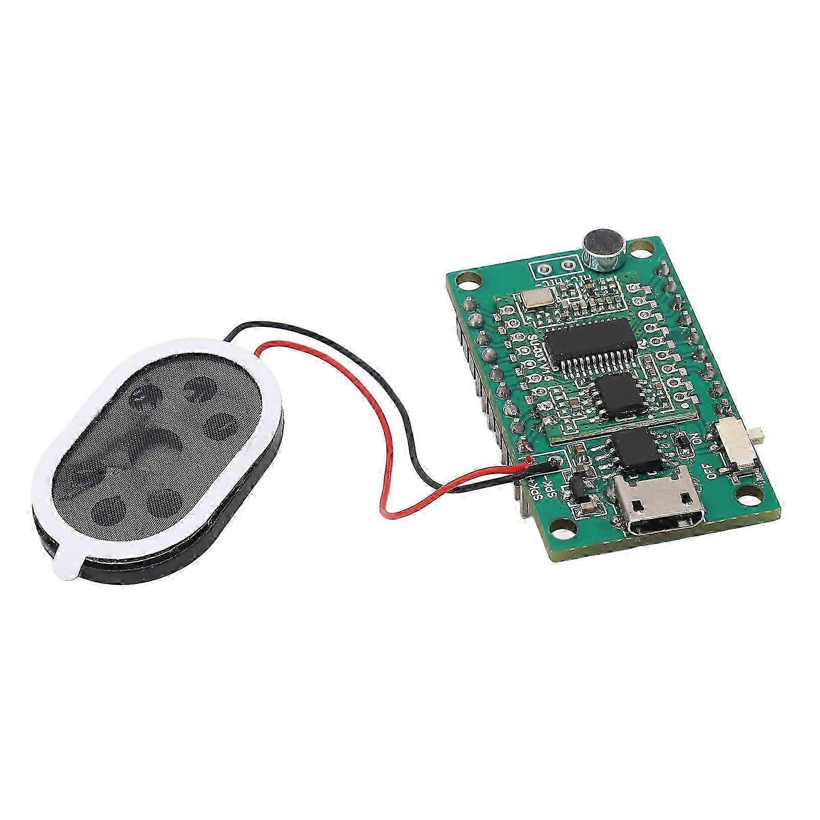 AI Intelligent Voice Recognition Module Offline Speak Control Development Board Onboard Micro USB Interface