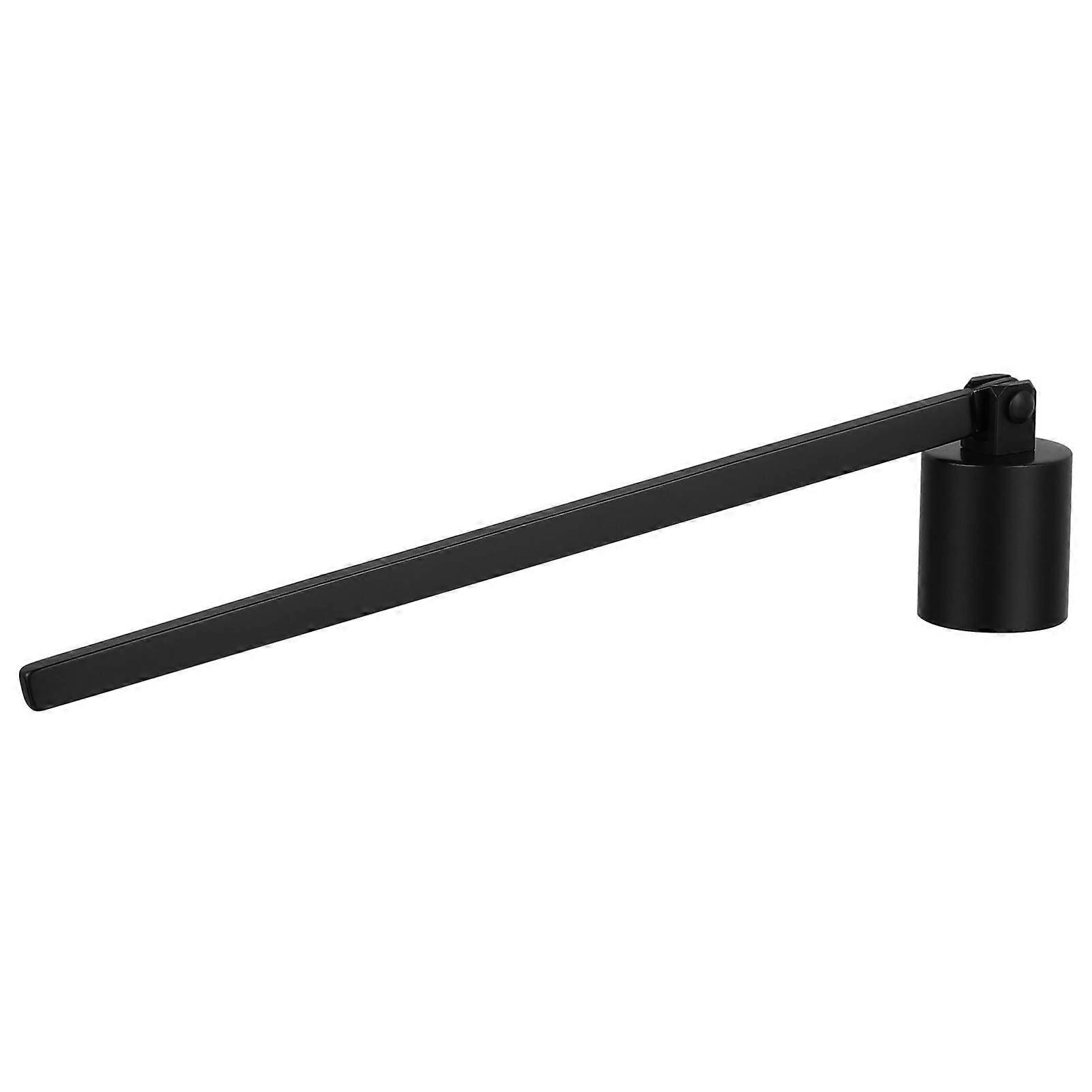 Candle Snuffer Long-Handle Matte Black, Tiki Torch Wick Snuffer Tool, Christmas Candle Wick Cover