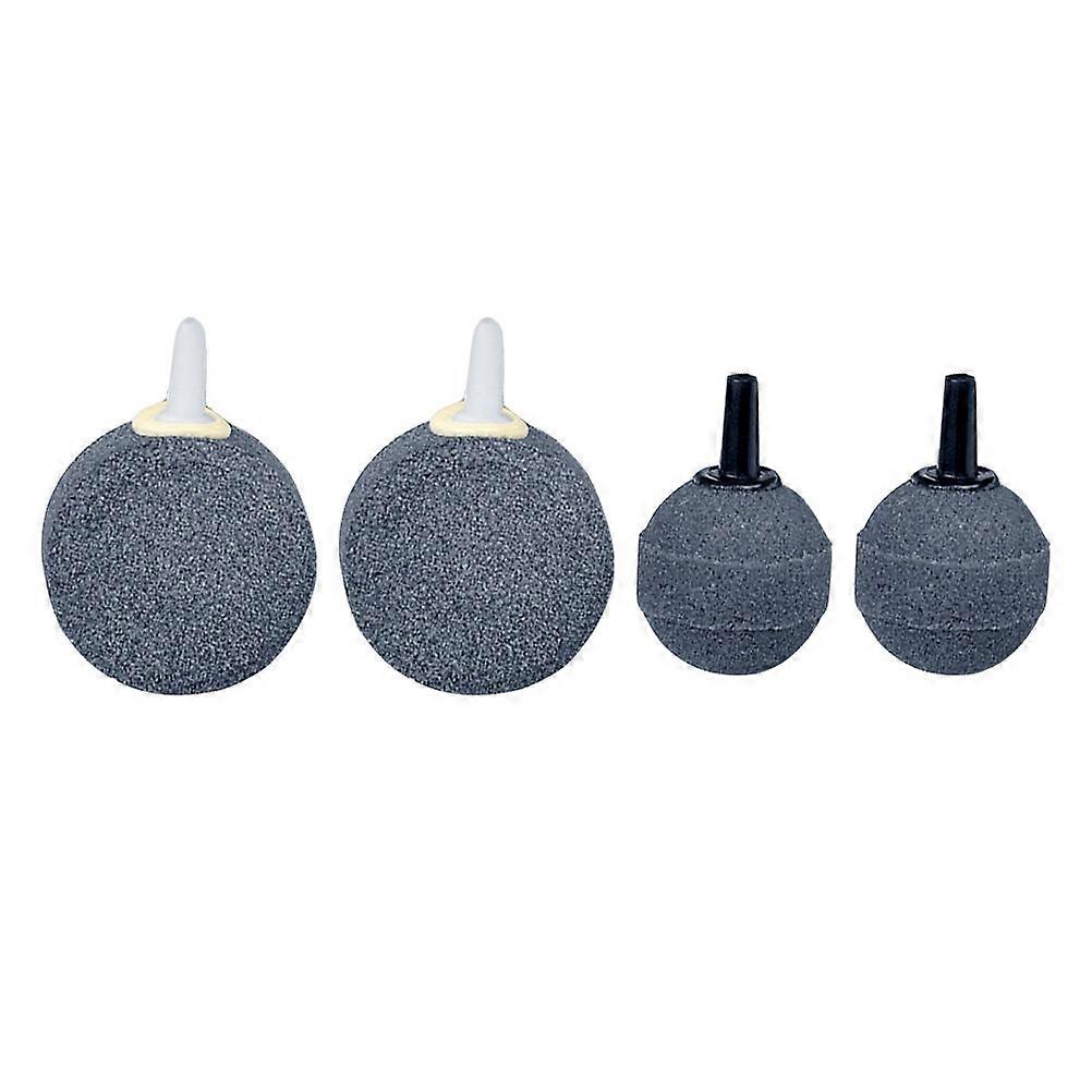 Small Aquarium Air Pump Hydroponic Gardeners Oxygenation Device 25MM Disc Shape 1Set