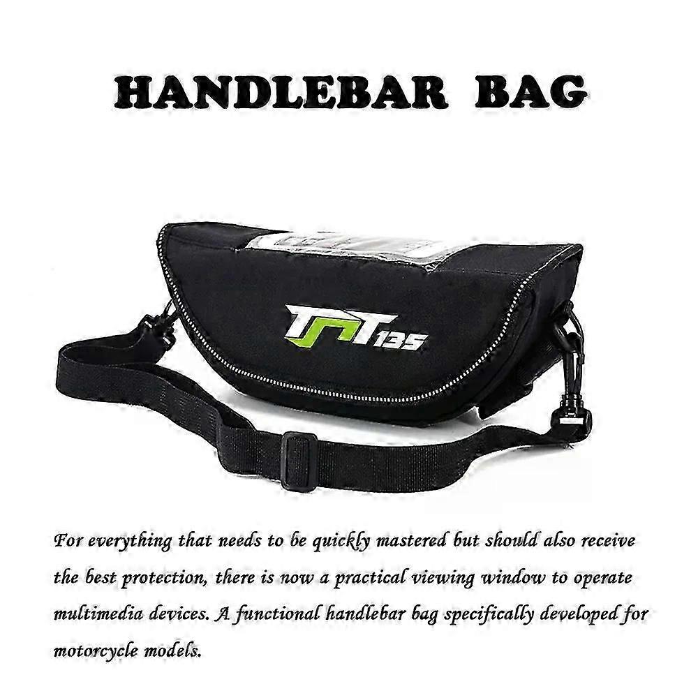 Motorcycle handlebar navigation bag Fit For BENELLI TNT 135 tnt 135 TNT 25N handlebar storage bag dustproof and waterproof