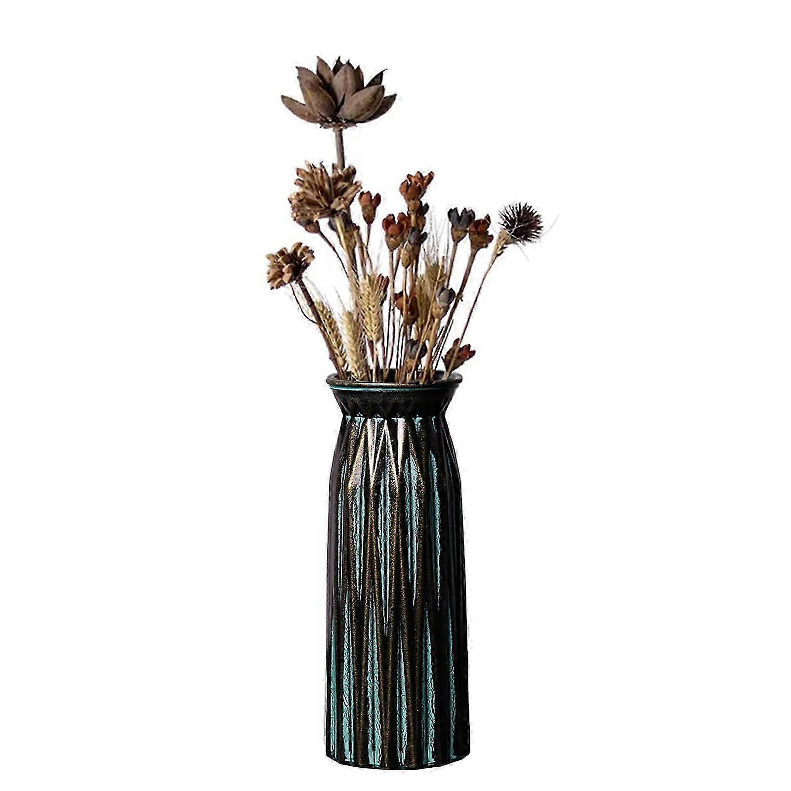 Unique Rustic Chic Vase for Tabletop Decoration 12 Inch