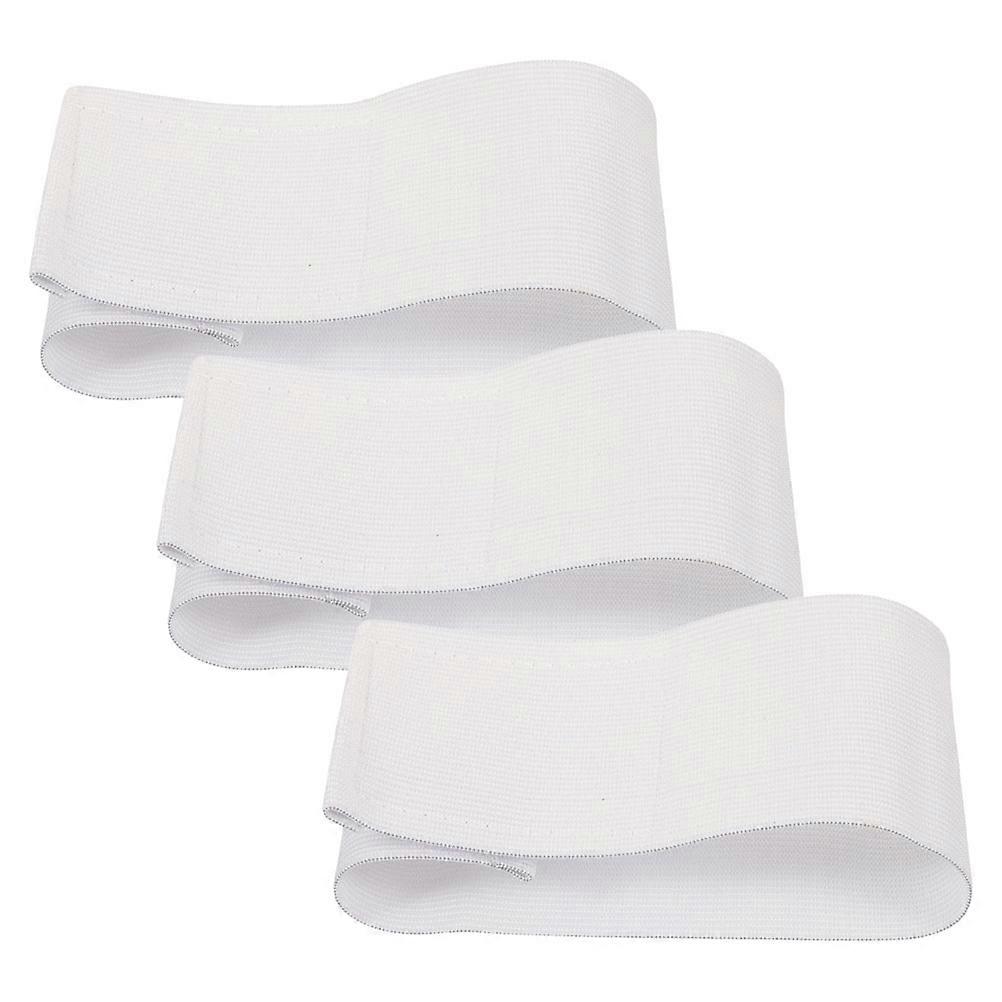 3pcs DIY Blank Captain Armbands for Soccer Football Team Sports Elastic Sleeves Easy to Use and Store for Players and Captains
