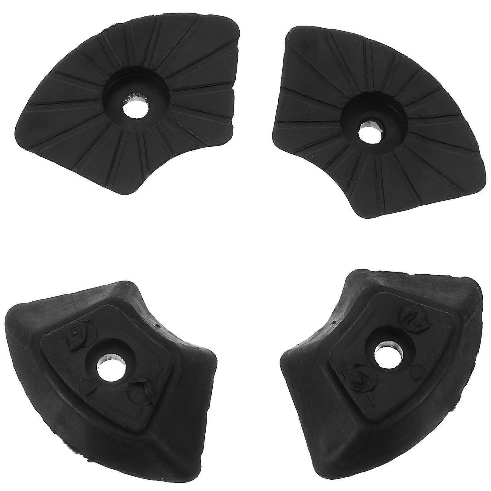 Trekking Pole Foot Cover Walking Cane Tips Replacement Prevent Sinking 4Pcs