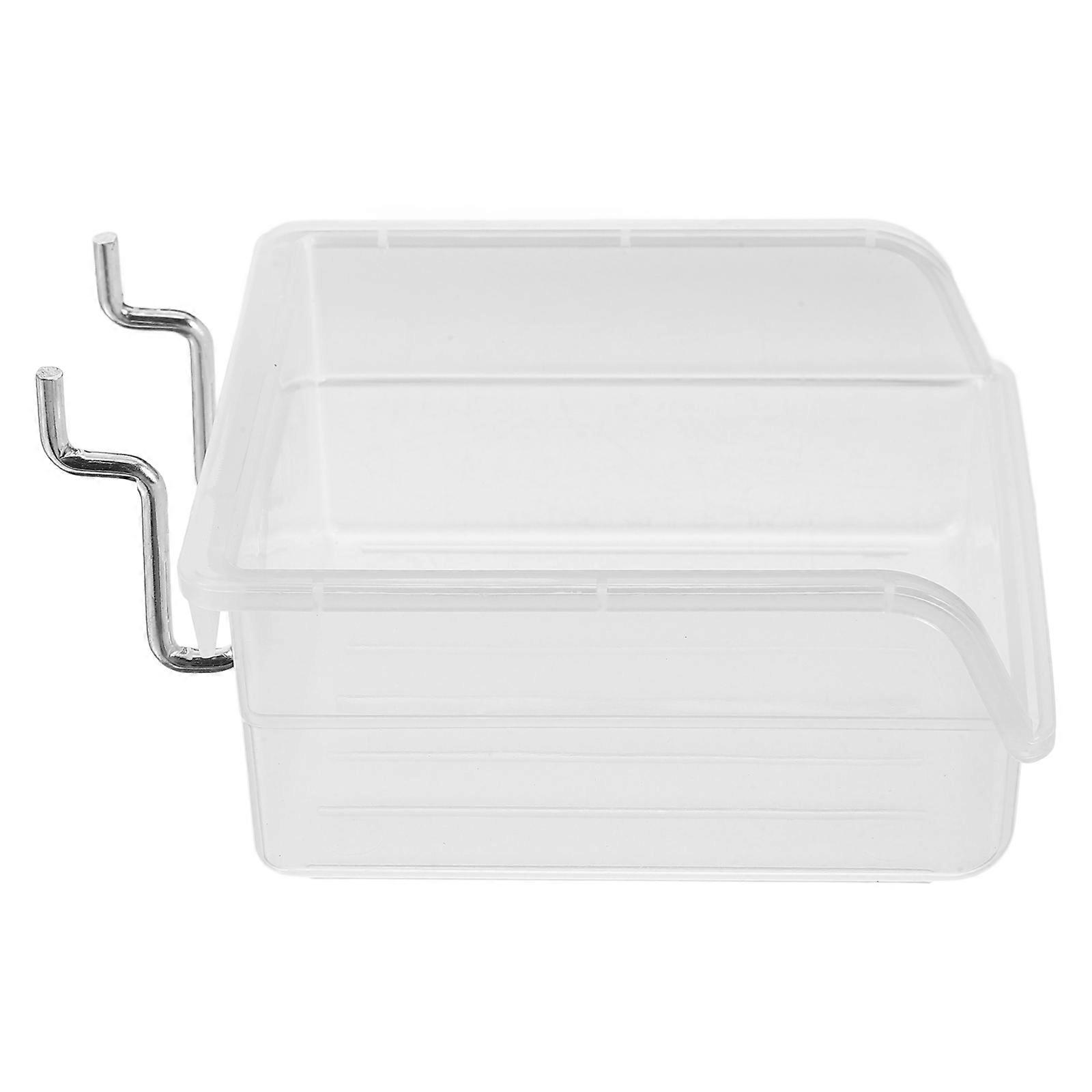 Transparent Storage Box for Home Use Made of PP Material Large Capacity Pegboard Bin 70-100