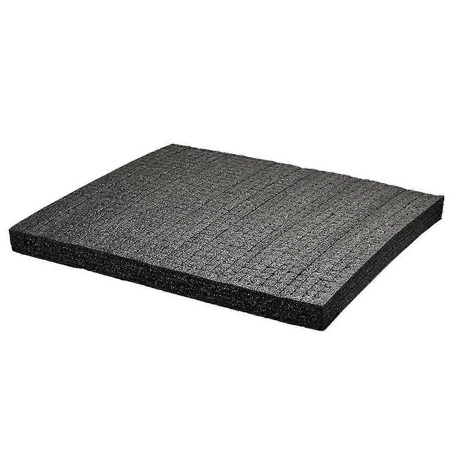2PCS 50x30X2cm Pick Apart Foam Insert Cutting Foam Lining Packaging Pre-Cutting Tool Box and Hard Ca