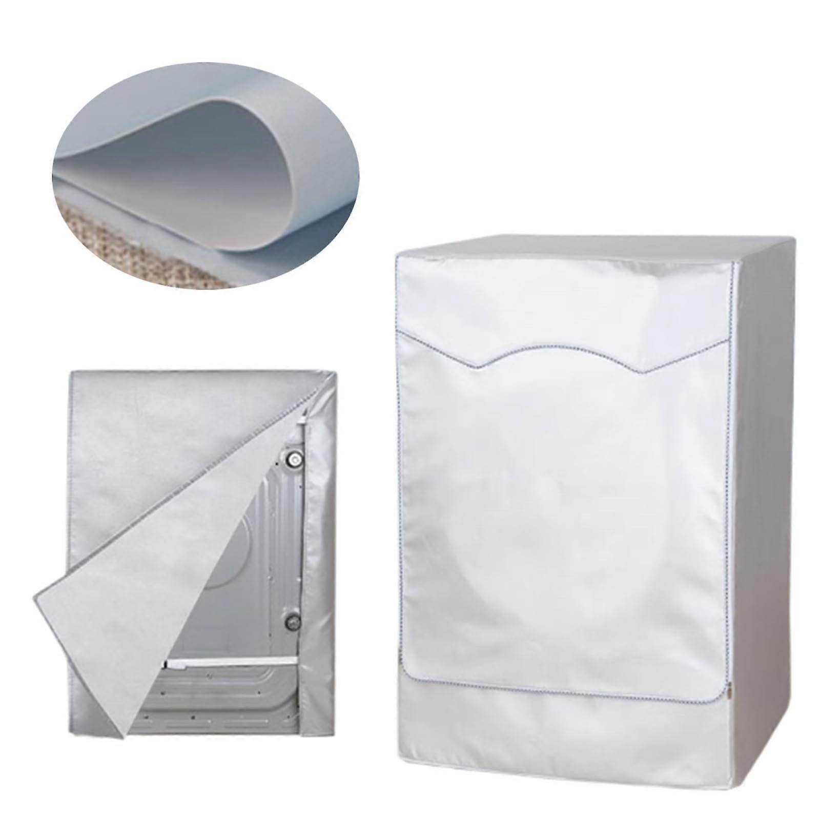 Dryer and washing machine cover for frontloading, zippered, dustproof (8kg)