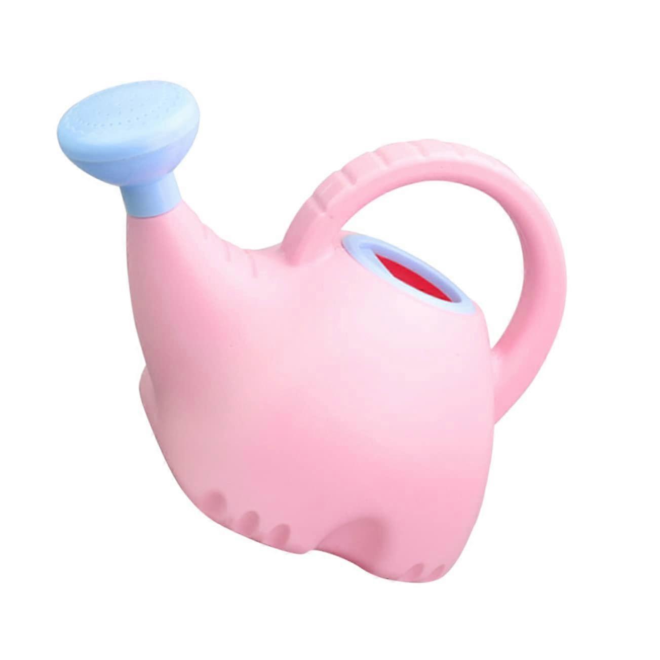Cartoon Elephant Shaped Watering Can - 1-Piece, Durable, Safe for Kids, Compact Size, Easy-To-Use Garden Tool