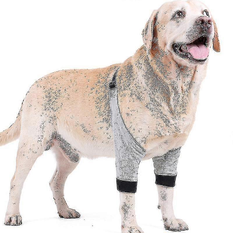 犬用肘ブレース-犬の肘保護のための柔らかく通気性のある痛み緩和サポートスリーブ