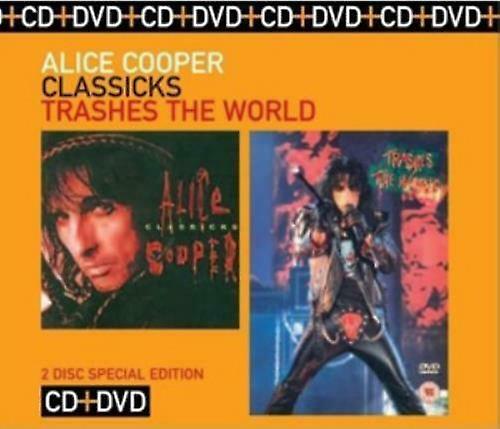 Alice Cooper  Alice Cooper ClassicksTrashes the World CD Album with DVD 2 - Region 2