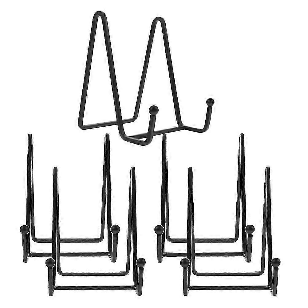 Plate Holder For Display N-Shape Iron Display Stand Organization 5Pcs
