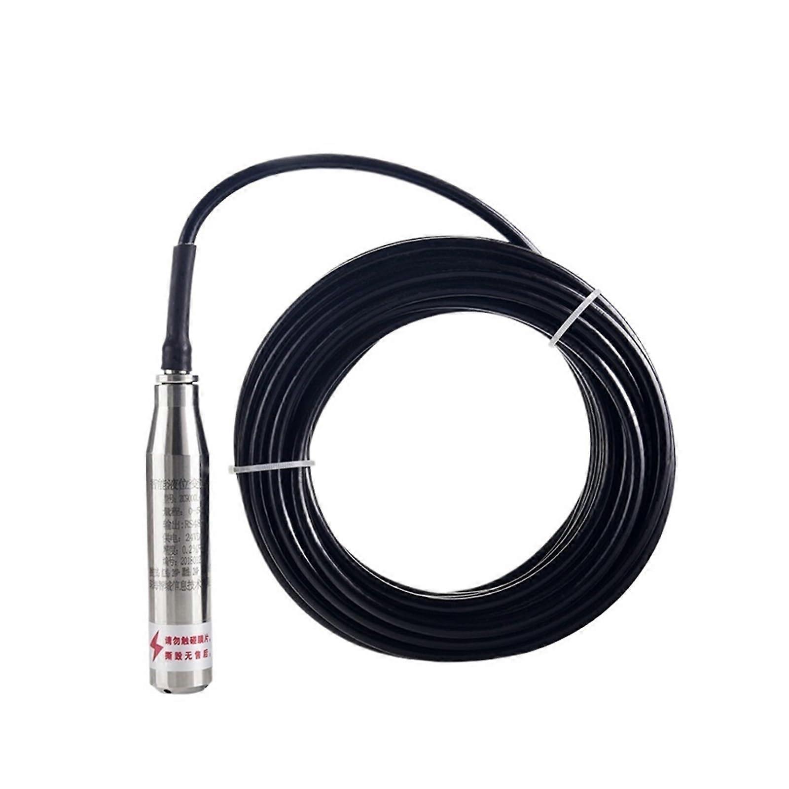 420mA Water Level Transmitter Stability IP68 Submerged in Liquid Fuel Sensor DC24V (1m Range 420mA)