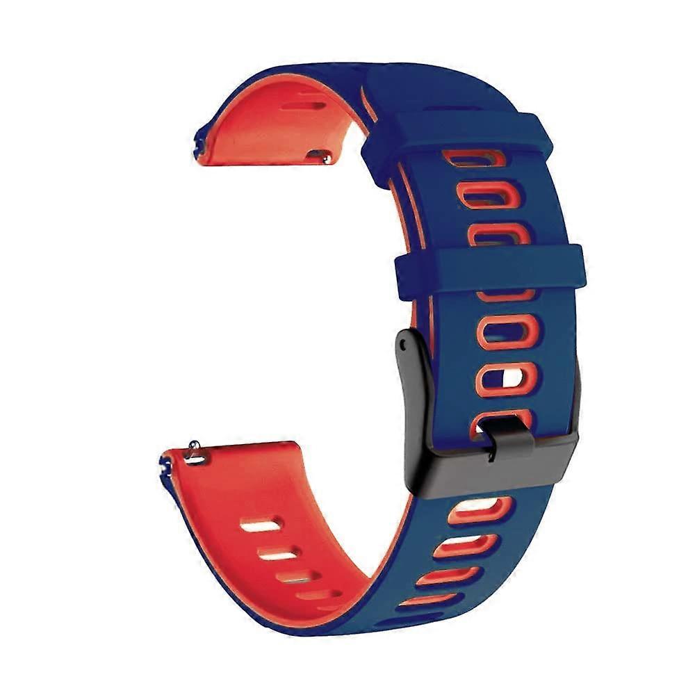 20/22mm Silicone Smart Watch Bands Compatible with Garmin Vivoactive 3 4 Venu SQ 2 Plus Forerunner 245 745