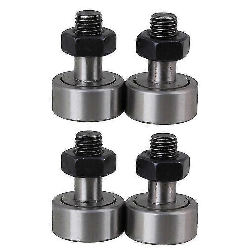 4Pcs KR26 Cam Follower Track Roller Bearings - 26mm Diameter Cylindrical Roller for Yalo Applications