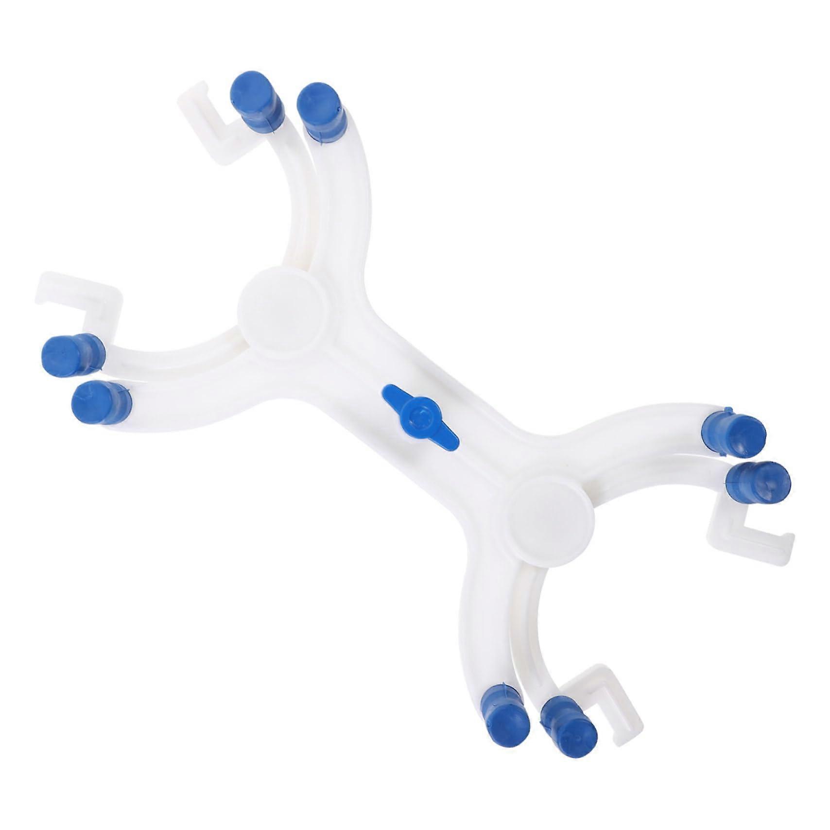 Aluminium Double Clamp For Burettes - Adjustable, Scratch-Resistant, Durable Lab Titration Clamp For Benchtops