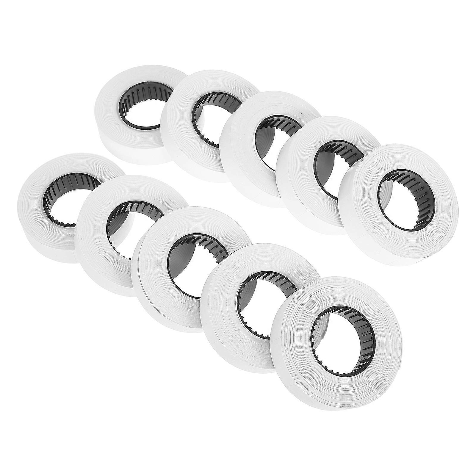 Paper Roll Sticker Labels Warehouses Labeling Needs Clear Print Quality Easy Application 10 Rolls