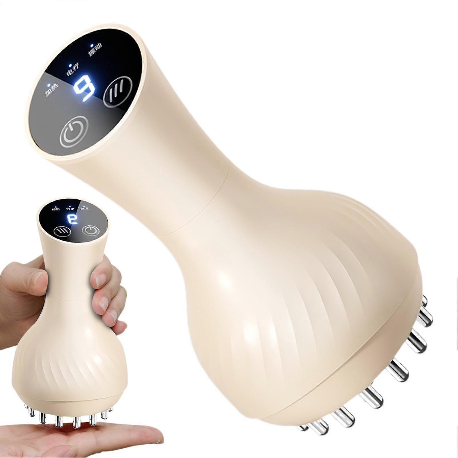 Meridian Massager - Electric Body Sculpting Machine with Vibration and Hole Punch Features for Deep Tissue Massage