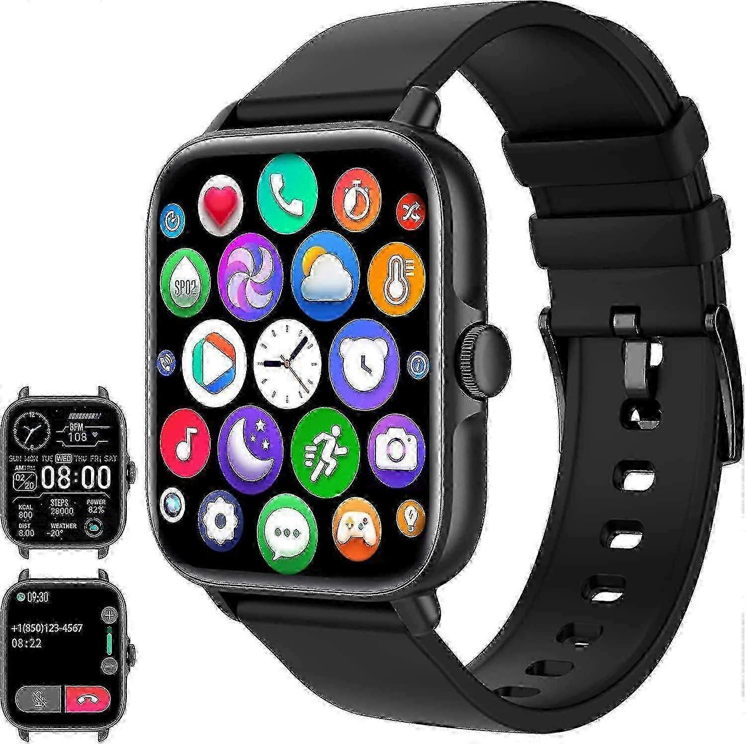 Kids Smartwatch with SIM Card, SOS Button, Camera & GPS Tracker for Children - Parental Safety Device Compatible with Android & iOS