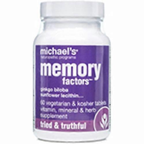 Michael's Naturopathic Memory Factors ,60 Tabs (Pack of 1)