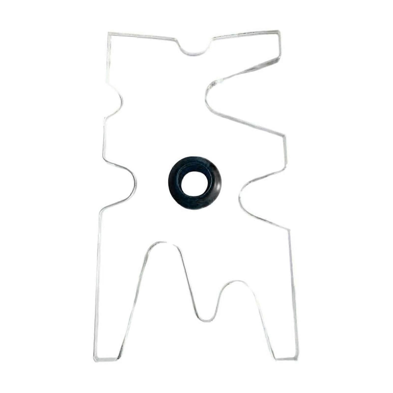 High Transparents Acrylic Cue Holder Adjustable Pool Cue Holder with Rubber Tip And Ergonomic Height  Black