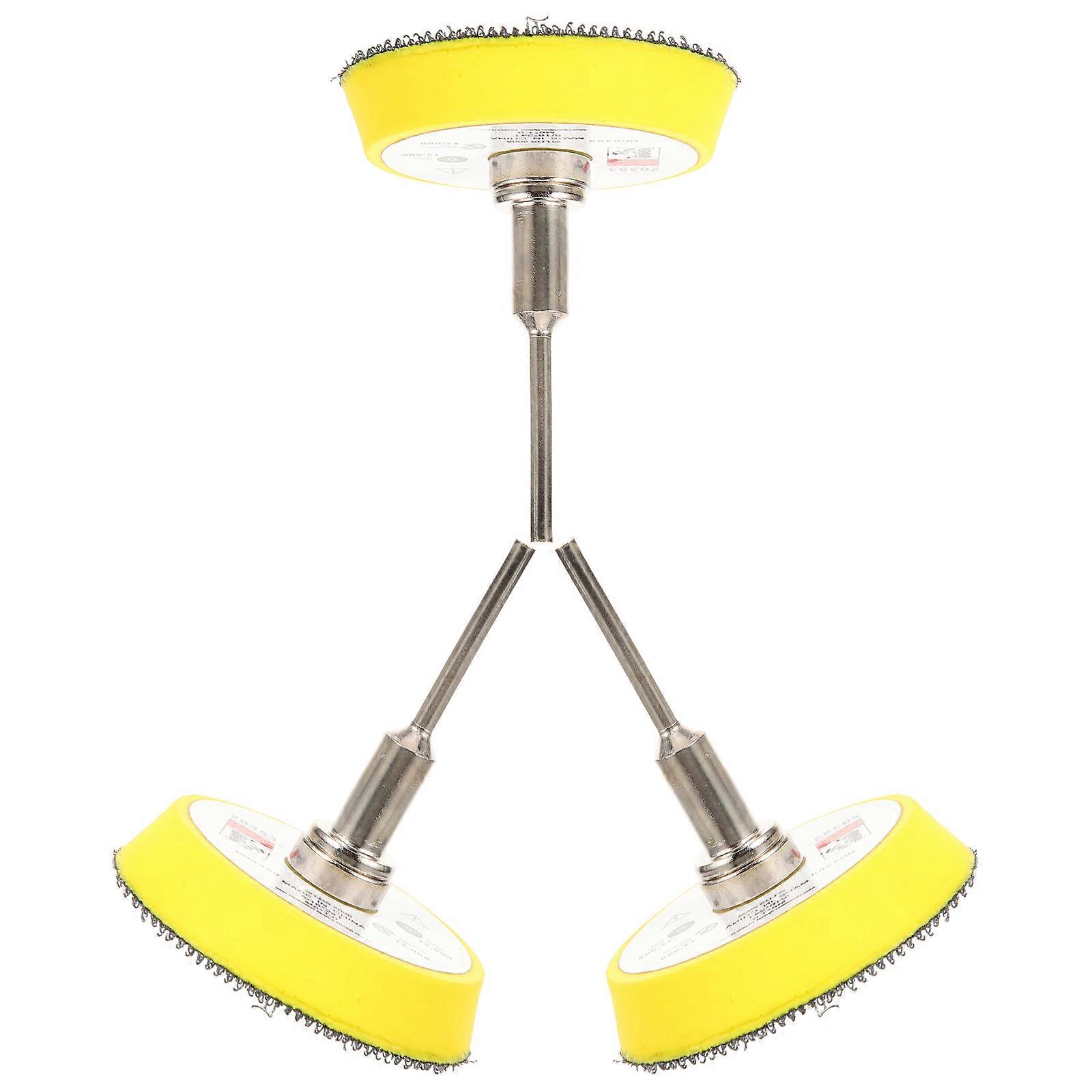 Wire Wheel For Grinder Compact Structure Ultra Long Wear Cleaning Tasks Round Shape 3Pcs
