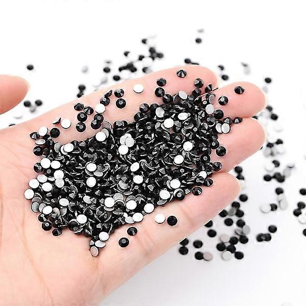 Pyöreä litteäpohjainen porakynsipora-ss16 (3,8-4,0 mm 1440 kpl)-musta meikki