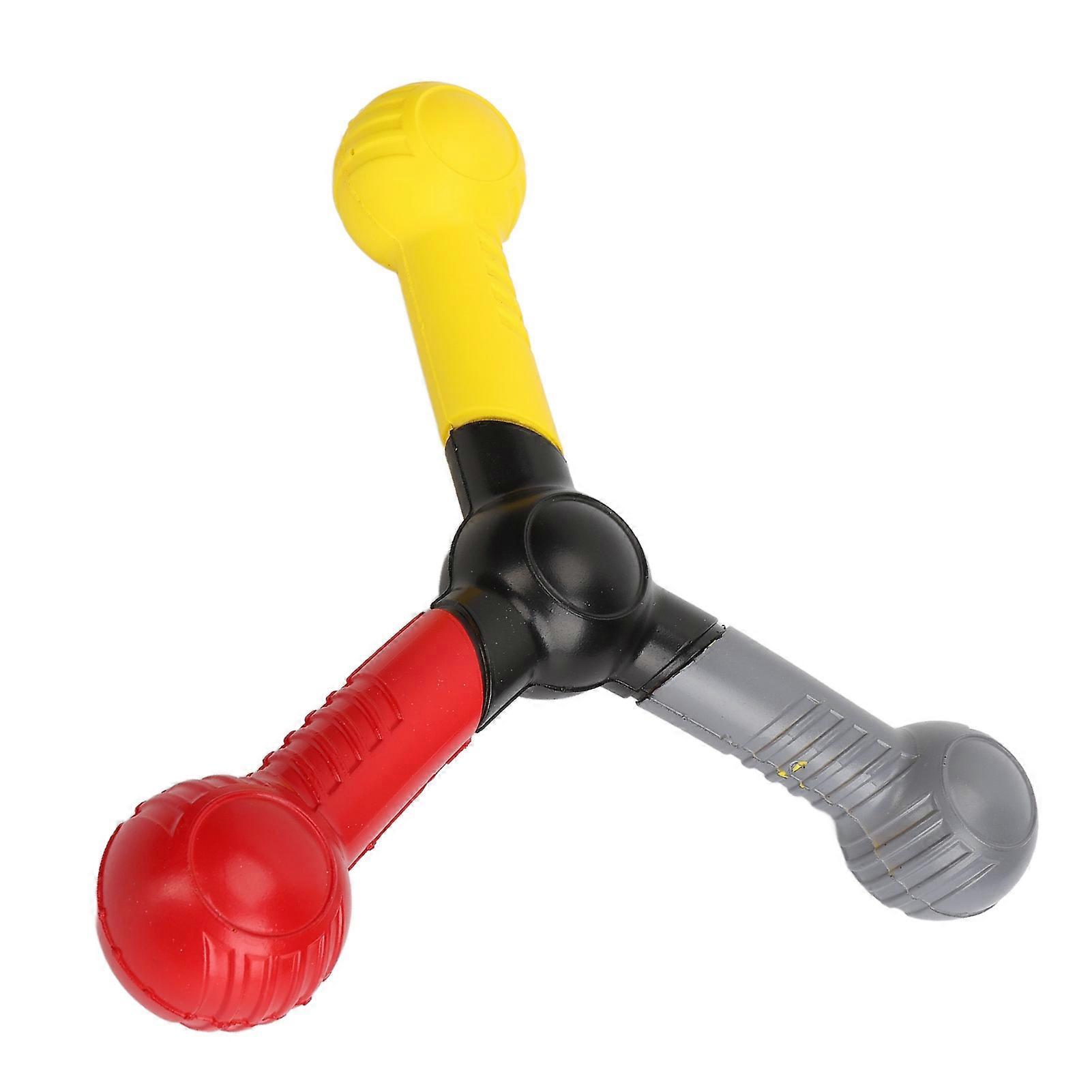 Catch Trainer Triangular Structure Improving Hand Eye Coordination Speed Training Tool Red Blue Yellow