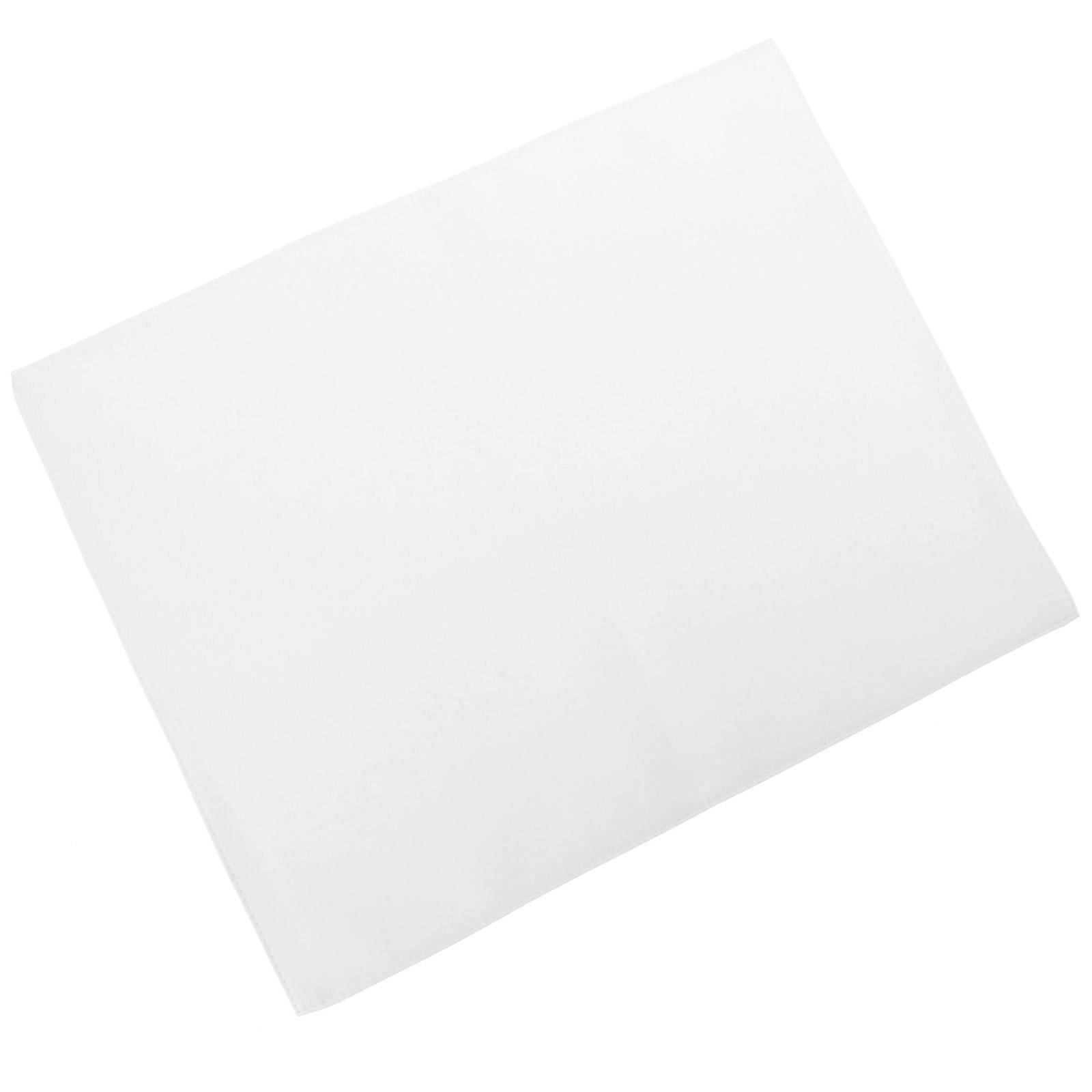 Nail Table Mat For Nails Tech Manicure Support White Rectangular 1Pack