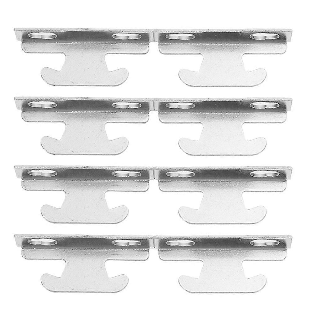 Adjustable Heavy Duty Curtain Rod Brackets for Vertical Blinds and Window Hardware – Scratch Resistant Wall Hangers for Versatile Rod Support