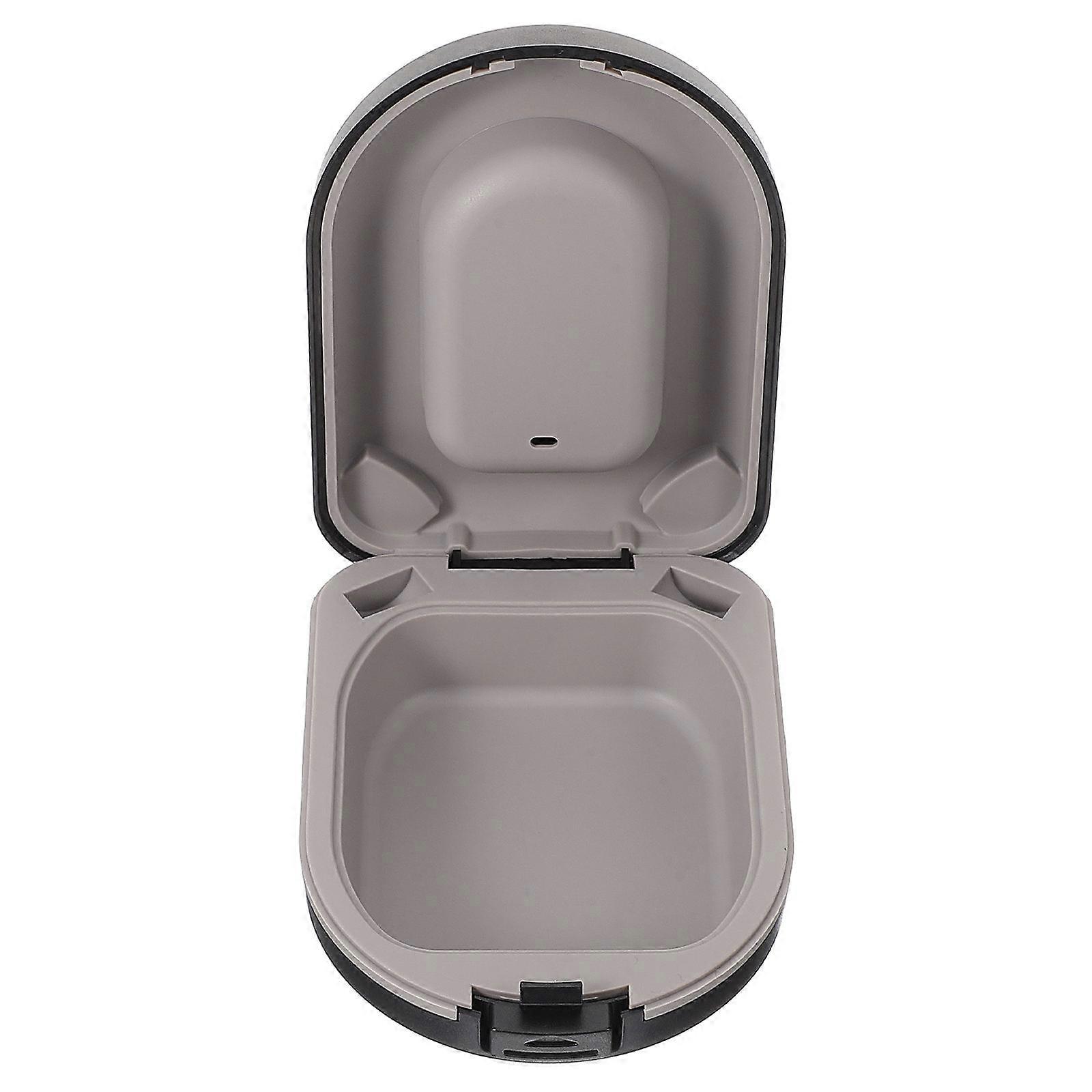 Earplug Plastic Case Hearing Aid Protection Box Travel Rectangular Shape Drying 1Pack