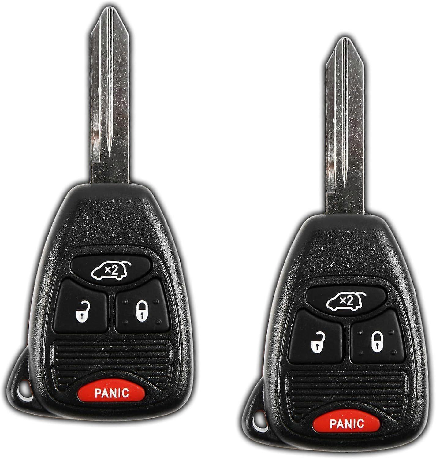 2025 Newest 2X KeylessOption Key Fob Replacement for 2004 2005 2006 2007 2008
