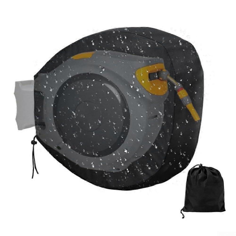 Extendable Hose Cover Wall Mounted Garden Hose Dust Cover Dustproof and Weatherproof Garden Hose Dust Cover