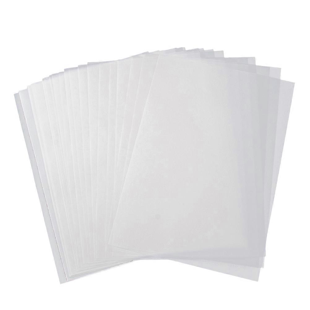 100pcs Transparent Tracing Paper for Art, Craft, Sketching, Calligraphy – Durable & Safe Material for Copying, Overlays & Drawings