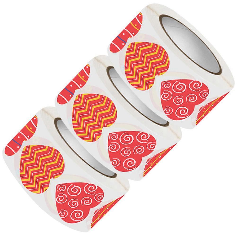 Romantic Heart-Shape Decorating Labels For Scrapbooks And DIY Projects 1500 Sheets