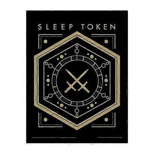 Sleep Token Veridian innrammet plakat
